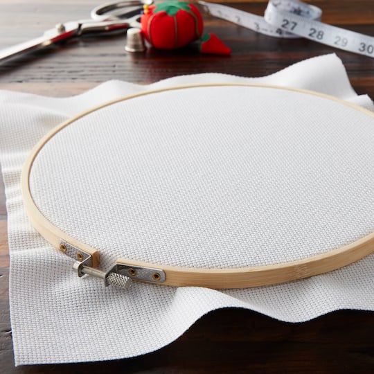 36 Pack: 9&#x22; Wooden Embroidery Hoop by Loops &#x26; Threads&#x2122;